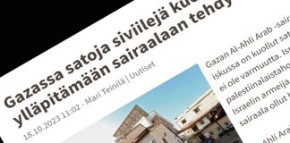 Näkökulma: Luotettavaa tietoa on vaikea saada: Hyvä uutinen on se, että sairaalaiskun kuolonuhrien määrä jäänee aiempaa uutisointia paljon pienemmäksi