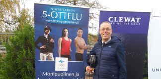 Kenttäpiispa Pekka Särkiöstä tuli ikämiesten Suomen mestari nykyaikaisessa viisiottelussa