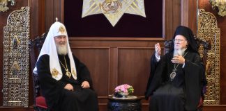 Moskovan patriarkka Kirill arvostelee rajusti Konstantinopolin ekumeenista patriarkkaa