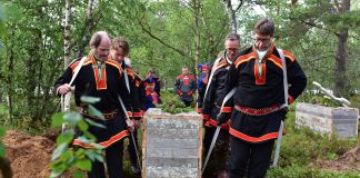 Saamelaisvainajat palautettiin siunattuun maahan Inarissa ja Utsjoella – ”Vain tosiasioiden tunnustaminen voi viedä eteenpäin”