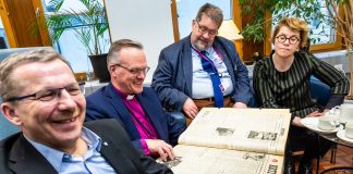 Piispainkokous vieraili Kotimaan toimituksessa – Katso kuvat