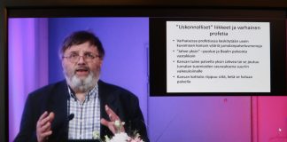 Professori Antti Laato Kauniaisissa: Kristinuskon teologinen ongelma kiteytyy sen historialliseen virheeseen, jossa se tieten tahtoen kadotti keskuudestaan juutalaiskristityt