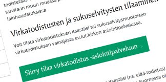 Kirkon uusi verkkopalvelu helpottaa virkatodistuksen tilaamista