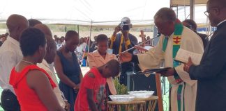 Namibiassa vietettiin ensimmäisen kasteen 140-vuotisjuhlaa