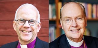 Martin Modéus ja Johan Dalman jatkavat toiselle kierrokselle Ruotsin kirkon arkkipiispanvaalissa