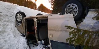 Auto liukkaasta kaarteesta katolleen – piispa Jari Jolkkonen joutui liikenneonnettomuuteen