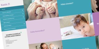 Uusi kastesivusto avattu – tarjolla myös vinkkejä vauvan ensimmäiseen juhlaan