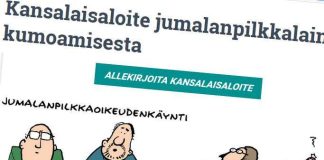 Jumalanpilkkaa yritetään taas poistaa rikoslaista kansalaisaloitteella – nyt asialla vapaa-ajattelijat