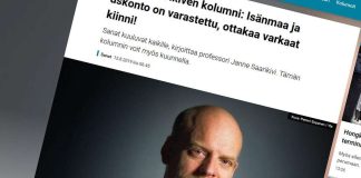 Professori Janne Saarikivi Ylen kolumnissa: Emme valinneet isänmaata ja uskontoa, vaan ne valitsivat meidät