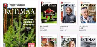 Kotimaan tämän viikon numero on vapaasti luettavissa näköislehtenä