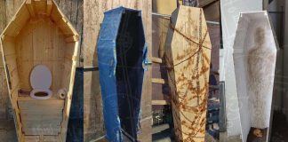 Ilmari Wärri teki ruumisarkuista taidetta – taideteoksiin saa mennä sisälle