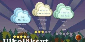 Kännykkäpelin avulla riparin ulkoläksyt oppii hauskasti