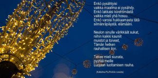 Kotimaa Pro toivottaa joulurauhaa