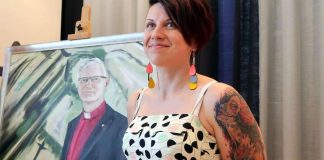 Piispa Häkkisen muotokuva haastoi taiteilija Essi Peltosen toimimaan toisin