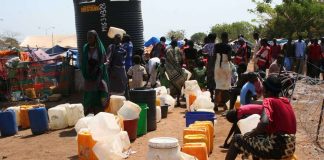 YK:n leirillä Jubassa 17 000 pakolaista