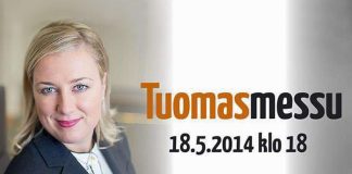 Urpilainen saarnaa Helsingin Tuomasmessussa