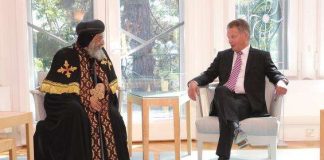 Niinistö tapasi koptien paavin – tapaa myös Aleksandrian patriarkan