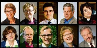 Kirkkohallituksessa istuu useimmiten körtti