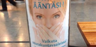 Älä heitä ääntäsi roskiin
