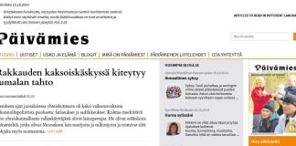 Päivämiehen verkkolehdessä ei saa kommentoida