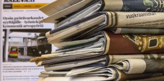 Sanomalehtien lukeminen sähköisesti on lisääntynyt