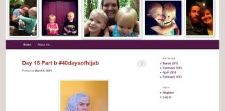 Kristitty nainen paastoaa pukeutumalla hijabiin