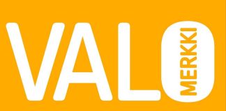 Valomerkki näkyy jo