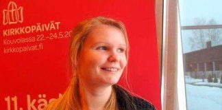 ”Kirkkopäiväsihteerin työ on toiveitteni täyttymys”