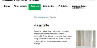 Kirkko uudisti selkokieliset verkkosivunsa