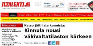 Kinnulan kirkkoherra yllättyi väkivaltatilaston kärkisijasta