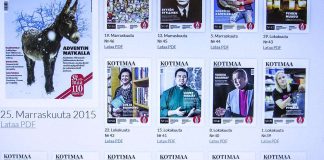 Kotimaan 110-vuotislehti luettavissa vapaasti näköislehtenä