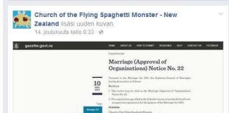 Vitsiuskonto sai vihkiluvan