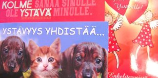 Seitsemän raamatunkohtaa ystävänpäivänkorttiin