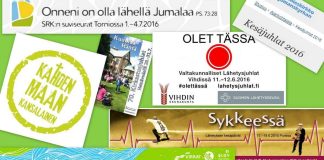 Hengelliset kesäjuhlat painottuvat eteläiseen Suomeen