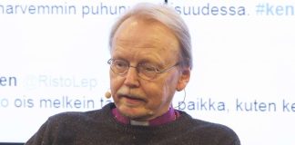 Kansanedustaja jätti kirjallisen kysymyksen arkkipiispan lausunnoista