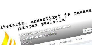 Ateistit ja pakanat perustivat Facebookiin tukisivuston arkkipiispalle