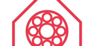 Lähetysseuran ulkoasu on nyt punainen, logossa Lähetyskirkon ruusuikkuna