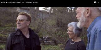 Bono teki elokuvan psalmeista