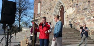 Luther-kirkon alttariristin tunteikas matka alkoi