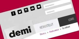 Kirkon työntekijät tukevat tyttöjä Demi.fi-verkkopalvelussa