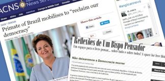 Brasilian arkkipiispa arvostelee presidentin hyllytystä