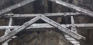 Ylivieskan kirkon raunioista löytyi jäänteitä vanhan kirkon alttarista