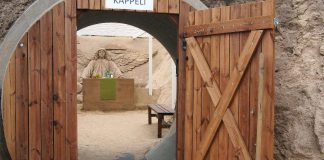 Lappeenrannassa pidetään kesähartauksia hiekkalinnan kappelissa