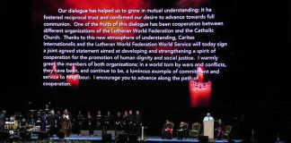 Ekumeeninen yhteyden hehkutus siirsi ikävät asiat hetkeksi syrjään Malmössä