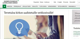 Kirkko avasi uudistetut verkkosivut – palautetta odotetaan