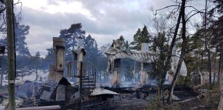 Leirikeskus Honkalinnan päärakennus paloi pahoin Sipoossa