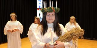 Tänään Lucia tuo valon pimeään