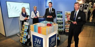 Jehovan todistajia 8,3 miljoonaa, määrä kasvanut toissa vuodesta