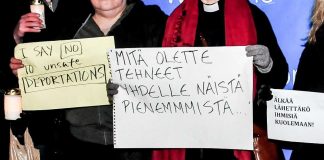 Kirkon työntekijöiden näkyvä osallistuminen mielenosoituksiin lisäsi kirkosta eroamista