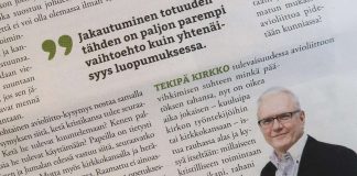 Kansanlähetyksen lehti varoittaa pääkirjoituksessaan harhautuneista paimenista ja hämäyksestä